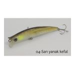 Ege Fısh V Gaga 110MM 16 gr Maket Balık - 04 Sarı Yanak Kefal