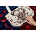 Ege Fular Şal Goblen Dokuma Omuz Çantası 50X30 cm Sanatsal Desenli Hediyelik - 8