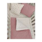 Ege HOME Decoration&Accessories Ege Home Nohut Battaniyeli Yorganlı Bebek Uyku Seti Koyu Pudra Gold Yıldızlı