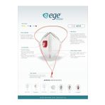 EGE MASKE Ege 4015 V Ffp3 Nr N99 Ventinli Maske 10'lu