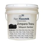 Ege Nanotek 2000 Kum Zımpara Tozu Silisyum Karbür P2000 - 500 Gram - SİYAHYEŞİL