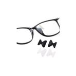 Ege Optik Kaymaz Silikon Burun Pedi Gözlük Burunluk Siyah Renk 65454564654