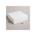 Ege Pastacılık Strafor Köpük 28x28 cm Yükseklik 10 cm Maket Pasta Malzemesi