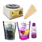 Ege Sir Dpr Max Ağda Makinesi + Vi-Vet Granül İnci Ağda x 2 + Ağda Yağı + Spatula