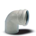 Ege Yıldız 50x90 mm 3.2 mm Pvc Kapalı Dirsek