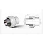 Ege Yıldız PPRC Gri 20x1/2 Erkek Adaptör