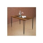 Egecan Mobilya Ceviz Yemek Masası Mutfak Masası Balkon Masası 60X120 Tek Masa