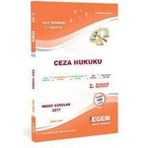 Egem Eğitim Yayınları 2. Sınıf Ceza Hukuku K. A Güz Dönemi