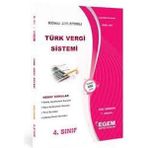 Egem Eğitim Yayınları 4. Sınıf Türk vergi Sistemi K. A Güz