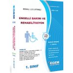 Egem Eğitim Yayınları AÖF 1. Sınıf Engelli Bakımı ve Rehabilitasyon Bahar Dönemi Konu Anlatımlı Soru Bankası