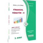 Egem Eğitim Yayınları AÖF 3. Sınıf Finansal Yönetim-II Bahar Dönemi Konu Anlatımlı Soru Bankası
