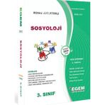 Egem Eğitim Yayınları AÖF 3. Sınıf Sosyoloji Konu Anlatımlı Soru Bankası-Güz Dönemi(5. Yarıyıl)