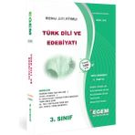 Egem Eğitim Yayınları AÖF Türk Dili ve Edebiyatı 3. Sınıf Güz Dönemi Konu Anlatımlı Soru Bankası