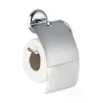 Egem Home Wc Banyo Tuvalet Kağıdı Askı Aparatı Metal Dil Kapaklı Kağıtlık