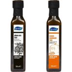 Egenatura Çörekotu Yağı 250 ml + Kabak Çekirdeği Yağı 250 ml Cam Şişe, Soğuk Sıkım 2 x 250 ml