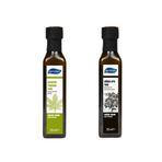 egenatura Kenevir Tohumu Yağı 250 ml + Çörekotu Tohumu Yağı 250 ml Cam Şişe Soğuk Sıkım