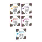 Egenis Çocuklar İçin Mandala Boyama Seti (5 Kitap)