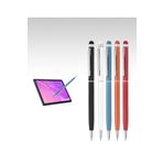 EGESTA Dokunmatik Uçlu Metal Tükenmez Kalem, Telefon Tablet Uyumlu 5li Set