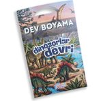 Egev Çocuk Dinozorlar Devri - Dev Boyama Kağıdı (100X70 Cm) - Çocuklar Için Eğitici Sanat Etkinliği, 200GR Kalın Kağıt