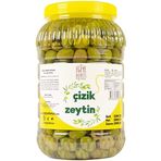 Egeye Dönüş Ev Yapımı Geleneksel Kalamata İri Boy Çizik Palamut 2 kg Yeşil Zeytin