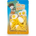 Egg And Noodle Yellow-Peach Flavored Beverage And Jelly Candy 80G - 80 gr