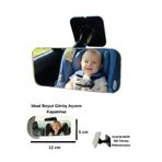 EGGBABY Bebek Dikiz Aynası Çocuk İzleme Dikiz Aynası Araç İçi Bebek ve Çocuk Kontrol Aynası Ayarlanabilir