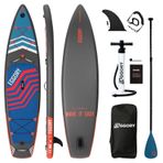 Eggory 335 Cm X 81 Cm X 15 Cm Şişme Paddle Board – Şişme Sup Board 150 Kg Taşır Şişme Sörf Tahtası