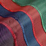 Eğimli karbon fiber kumaş 0.5/1SQM DIY Karbon Aramid Elyaf Hibrit Kumaş Bezi 3K Karbon Elyaf Aramid Elyaf 190gsm Kalınlık 0.2mm(Red,0.5 Sqm)