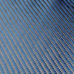 Eğimli karbon fiber kumaş 0,5 m2/1 m2 Karbon Aramid Elyaf Hibrit Kumaş Bezi 3K Karbon Elyaf Aramid Elyaf 190 gsm 0,2 mm Kalınlık(Blue,0.5 Sqm)