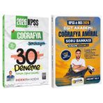 Eğit + İndeks 2026 KPSS Coğrafya Amiral Soru Bankası + 30 Deneme 2 li Set - Mehmet Eğit, Alican Demir Eğit + İndeks Akad