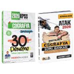 Eğit + İndeks 2026 KPSS Haritalarla Atak Coğrafya Soru Bankası + 30 Deneme 2 li Set - Mehmet Eğit, Alican Demir Eğit + İ