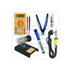 eğiteklab 40W Havya + Lehim + Havya Standı + Lehim Pompası + Mini Yankeski + Multimetre