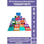 Eğitici Çocuk Dil Konuşma Bilgisi Bilişsel Beceri Geliştirici DİL VE KONUŞMA BOZUKLUKLARI TERAPİ SET