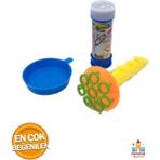 Eğitici Çocuk Seti, Köpük Yapma ve Baloncuk Borazanları, 2'li Paket, Eğlence Dolu. - Ahşap - Bej - Seçenek 1
