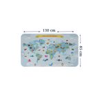 Eğitici Dünya Haritası Dünya Atlası Çocuk ve Bebek Odası Duvar Sticker-85x130-3791 Dropçek eticaretdrpharitastcker-3791
