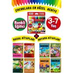 Eğitici Etkinlik Boyama ve Hikaye Seti (3-7 Yaş)