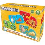 Eğitici Öğrenme Ilişki Kurma Oyunu, 3+ Yaş, 40 Parça, Çocuklar Için Puzzle - standart