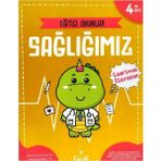 Eğitici Oyunlar Sağlığımız 4+ Yaş Çıkartmalı Etkinlikler - belirtilmemiş