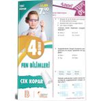 Eğitim Dünyası Yayınları & Benim Hocam Yayınları - 4. Sınıf Fen Bilimleri Çek Kopar Yaprak Test