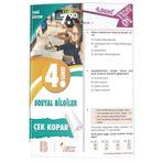 Eğitim Dünyası Yayınları & Benim Hocam Yayınları - 4. Sınıf Sosyal Bilgiler Çek Kopar Yaprak Test