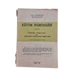 Eğitim Psikolojisi İkinci Kitap Öğrenme Psikolojisi Ve Derslerin Psikolojik Tbemelleri (İkinci El)