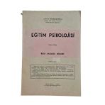 Eğitim Psikolojisi Üçüncü Kitap Ruh Sağlığı Bilgisi (İkinci El)