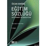 Eğitim Sözlüğü - Pegem Akademi Yayıncılık