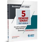Eğitim Vadisi Yayınları AYT Eşit Ağırlık 5 Deneme Sınavı Tamamı Video Çözümlü