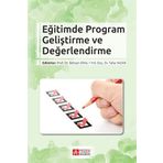Eğitimde Program Geliştirme ve Değerlendirme - Pegem Akademi Yayıncılık