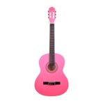Eğitimlik Öğrenci için Klasik Gitar Tam Boy 4/4 Pembe