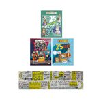 Eğlenceli Bilgi Yayınları 25 Muhteşem Matematikçi, Başarı Hikayesi, İcat 3 Kitap Set + Mat. Öğreten Cetvel