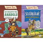 Eğlenceli Bilgi Yayınları - Alp Arslanın Yolu Anadolu ve Selçuklular - Macera Dolu Anadolu - Metin Özdamarlar