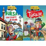 Eğlenceli Bilgi Yayınları - Bursa Çılgın Gezginin El Kitabı ve Güzel Ülkem Türkiye 4 - Metin Özdamarlar