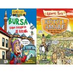 Eğlenceli Bilgi Yayınları Bursa Çılgın Gezginin El Kitabı ve Kutül Amare - Kayıtlara Geçen Son Zafer (Metin Özdamarlar)